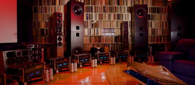 What does a standard surround sound system consist of?
